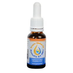 Połączone witaminy D3 z NattoFit K2 mk7, krople 20 ml