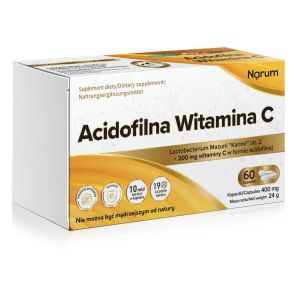 Acidofilna witamina C 400 mg w kapsułkach
